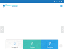 Tablet Screenshot of cloveritservices.com